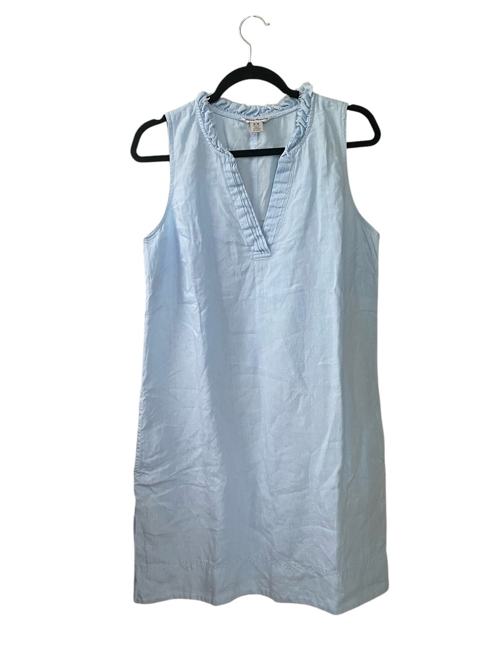 Tommy Bahama Light Blue Sleeveless Mini Dress M